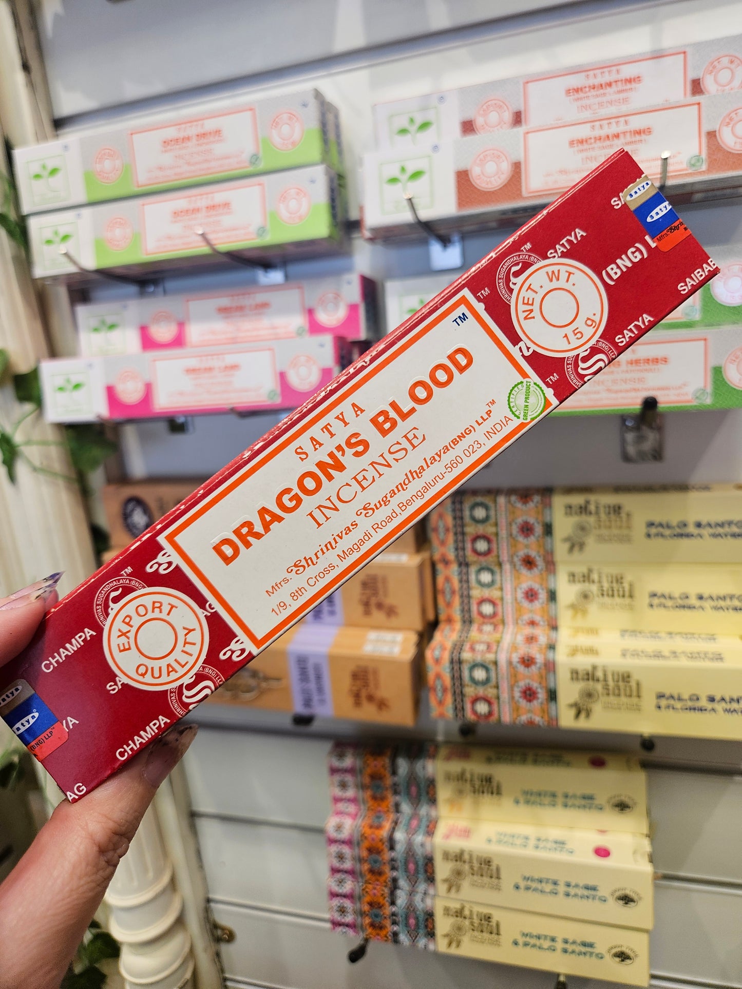 Dragons Blood Satya Incense