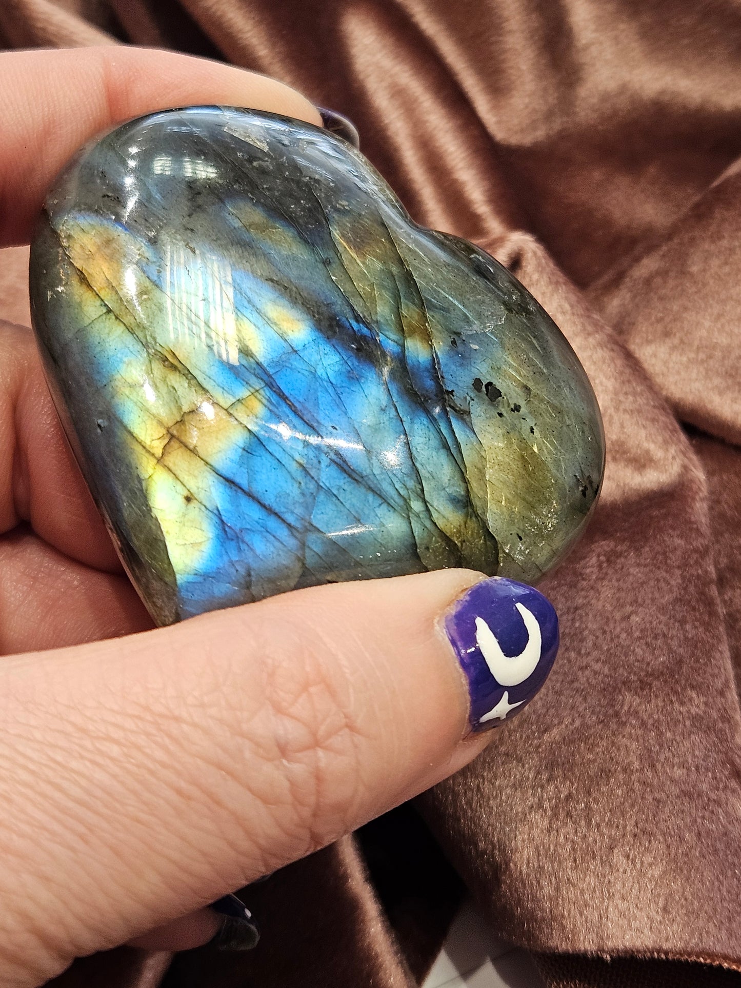 Labradorite Heart 💙
