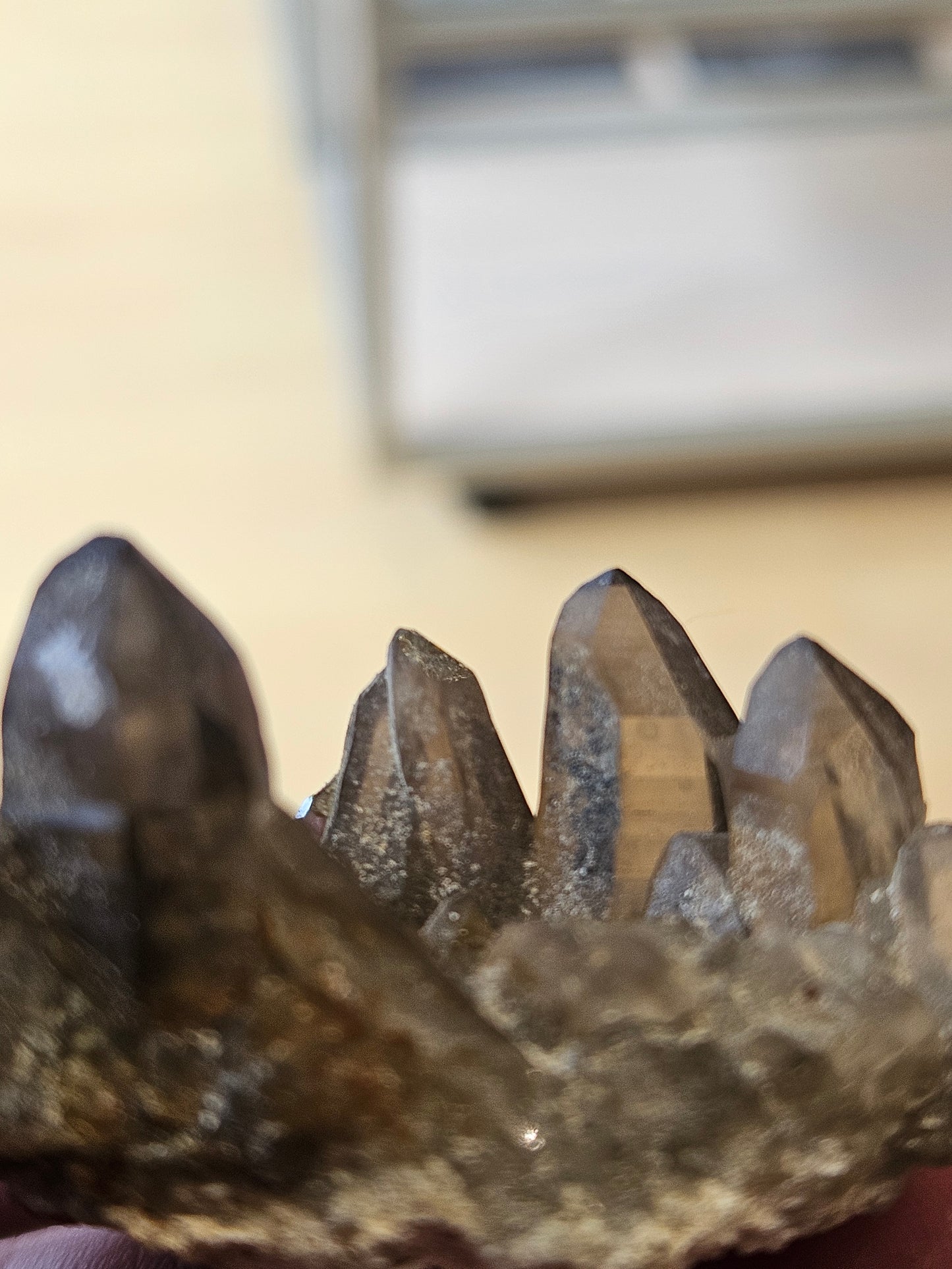 Smokey Quartz Cluster