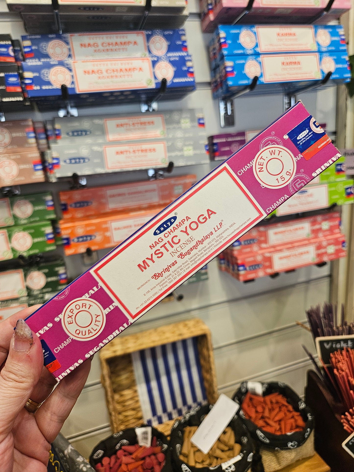 Mystic Yoga Satya Incense