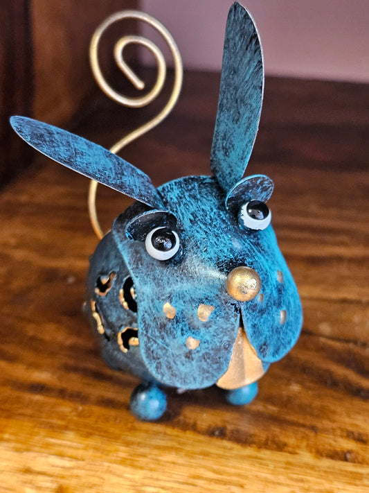 Whimsical Metal Dog