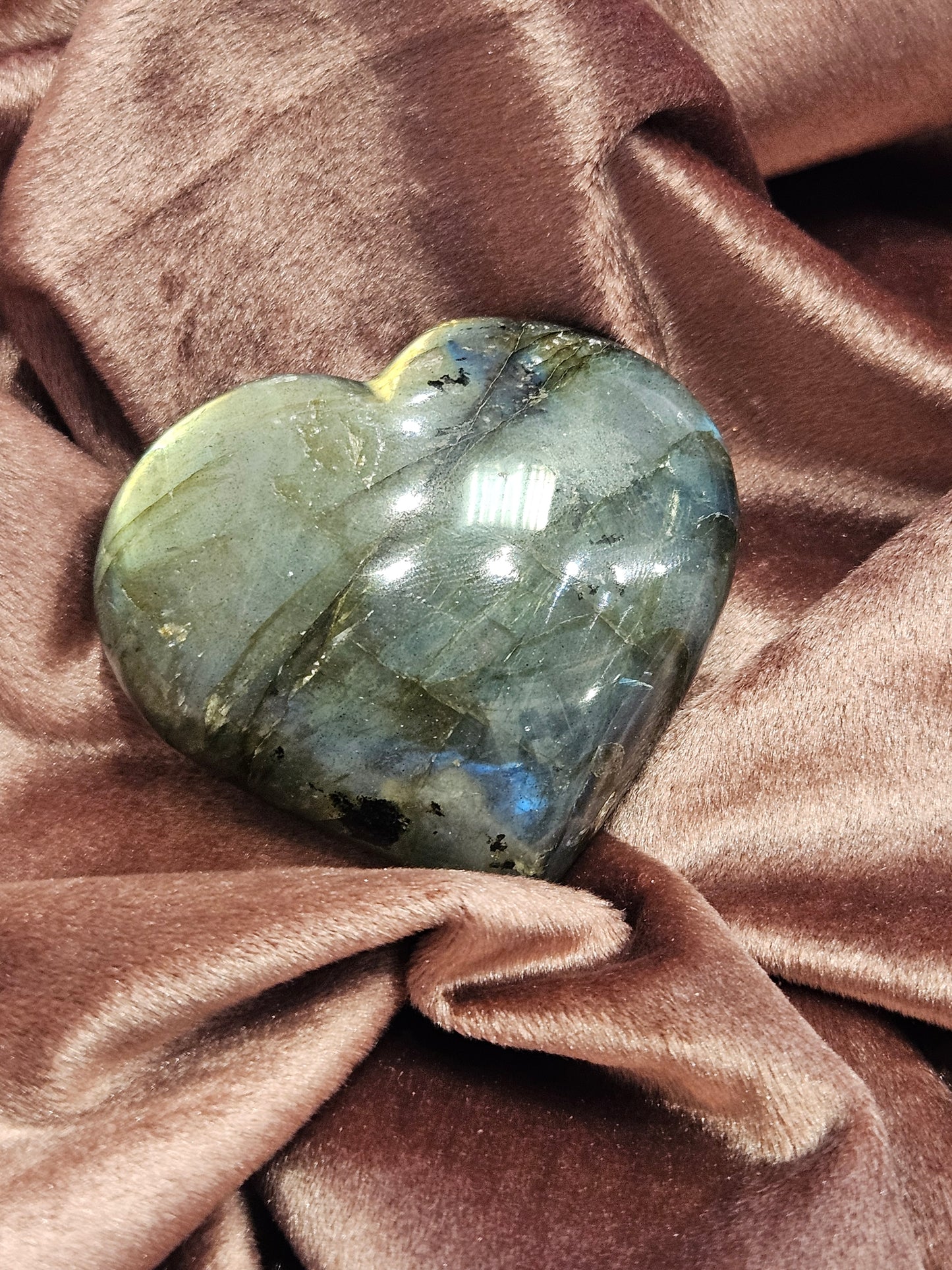 Labradorite Heart 💙