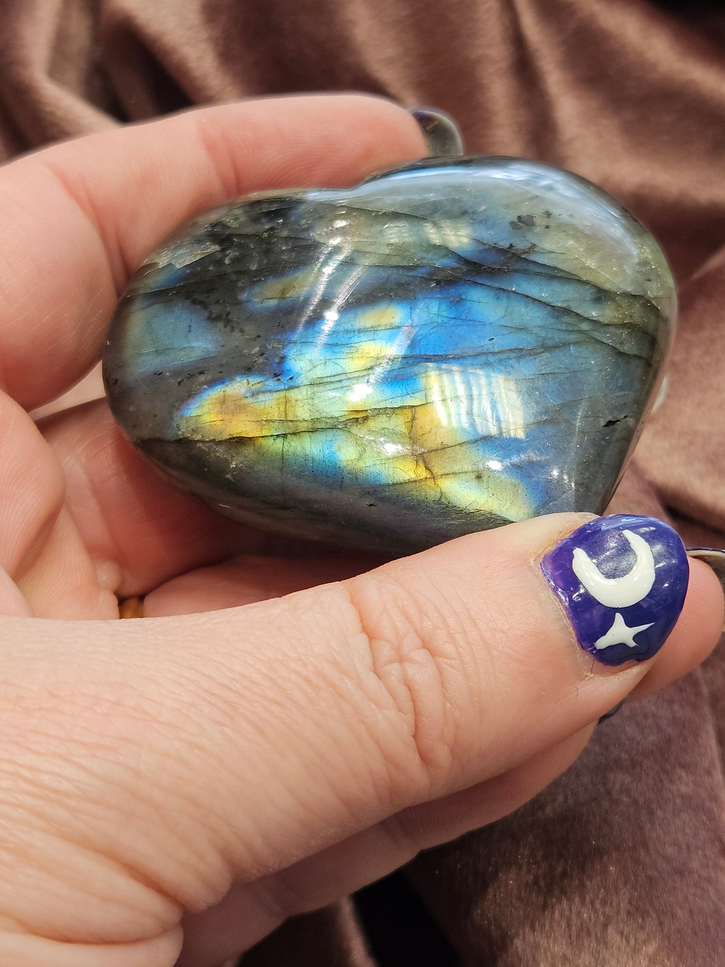 Labradorite Heart 💙