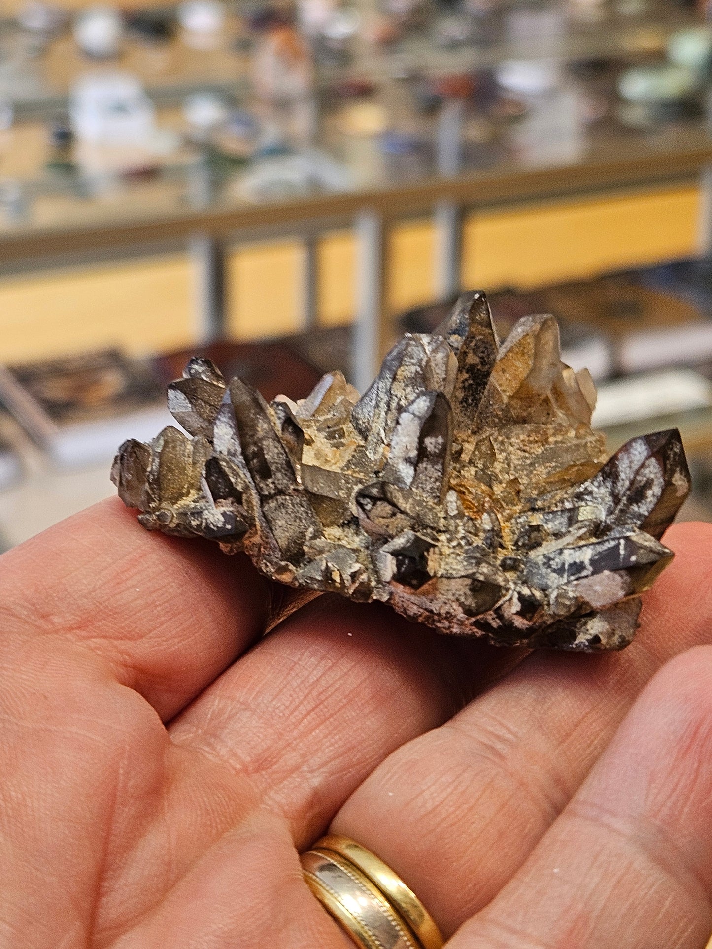 Smokey Quartz Cluster
