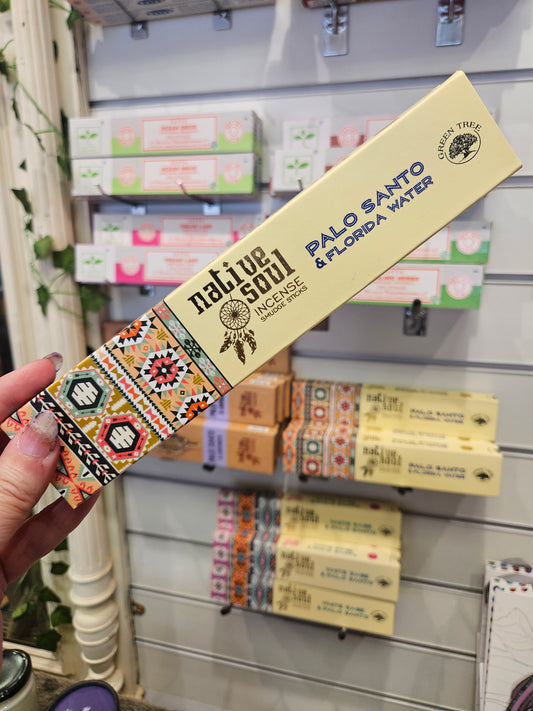 Palo Santo and Florida Water Incense