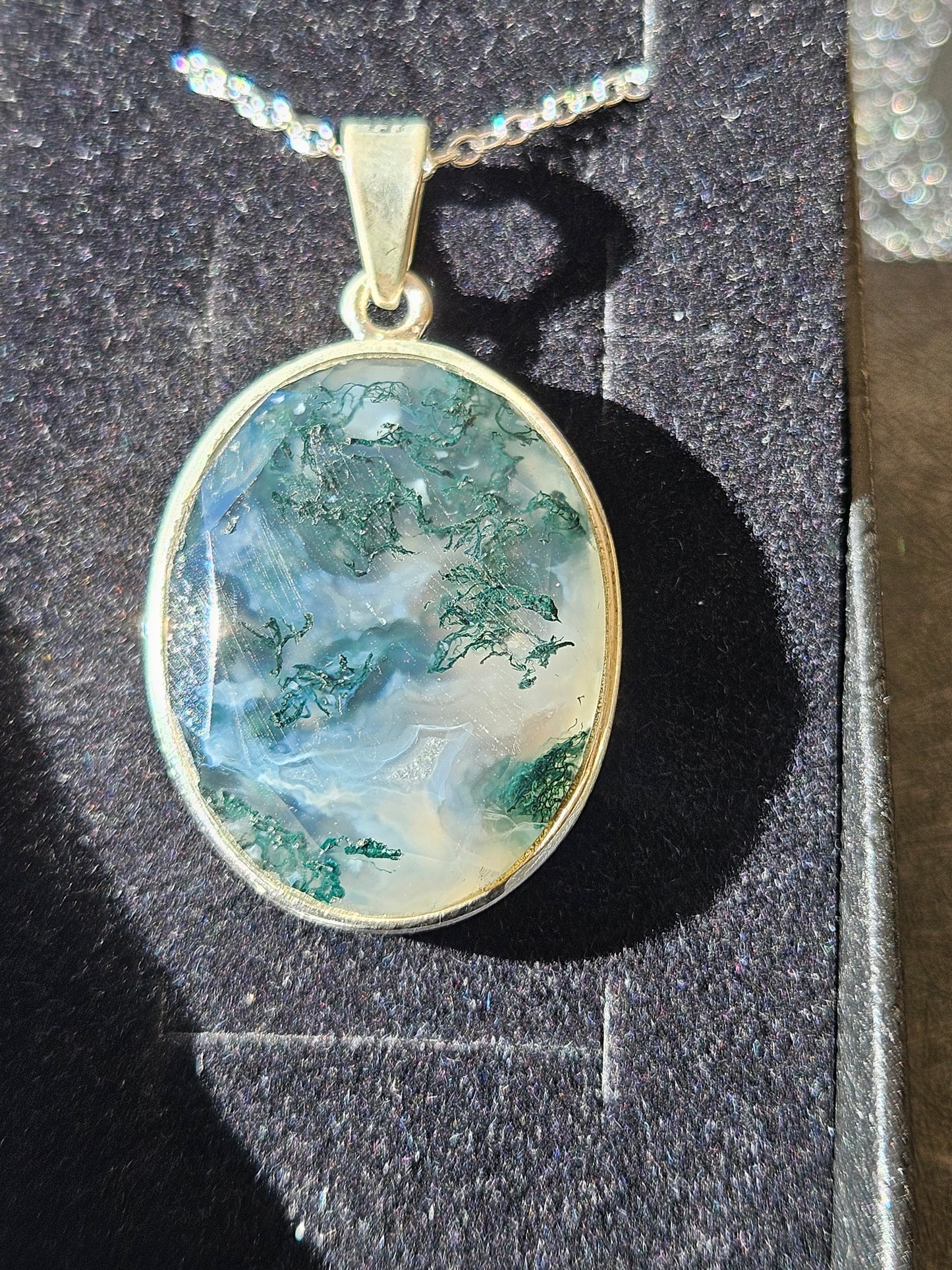 Moss Agate Necklace