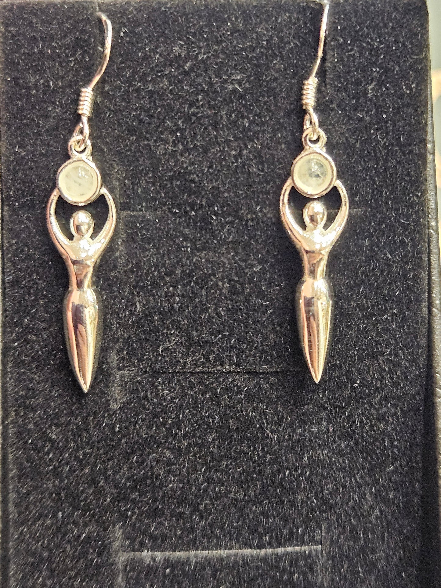 Moonstone Goddess Earrings