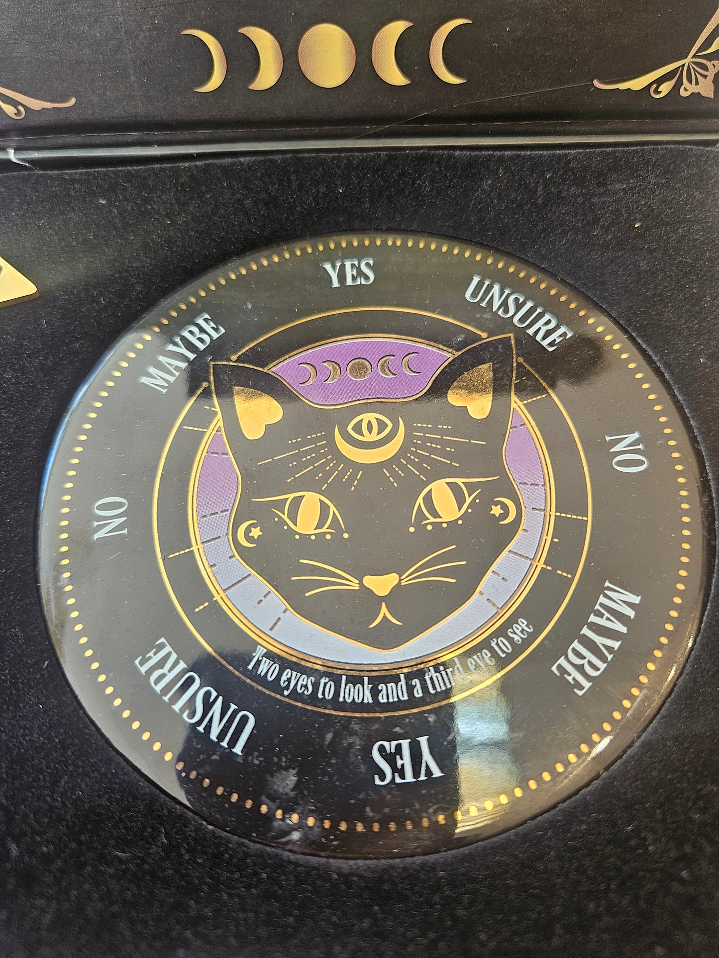 Black Cat Pendulum Set