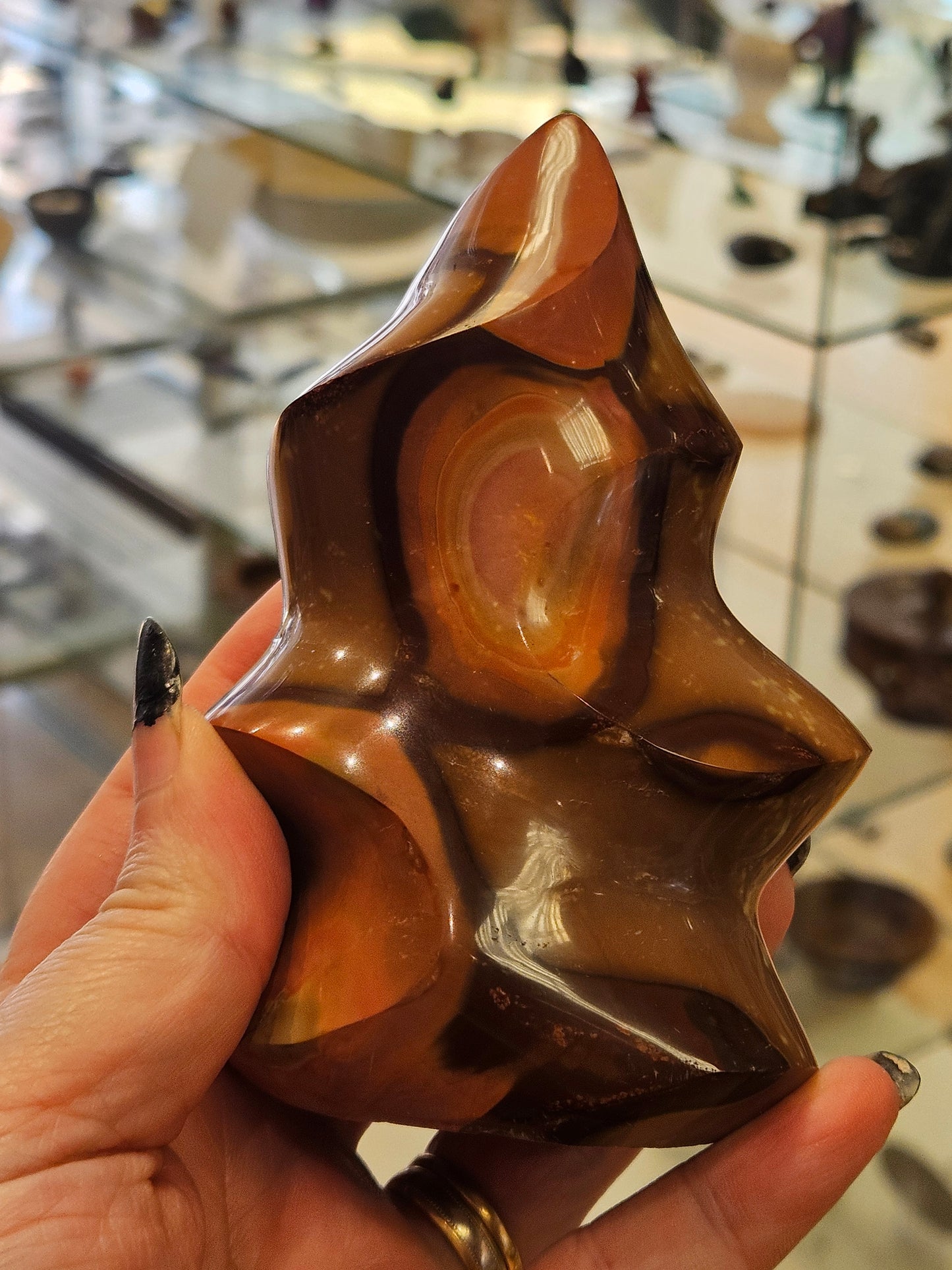 Polychrome Jasper Large Flame