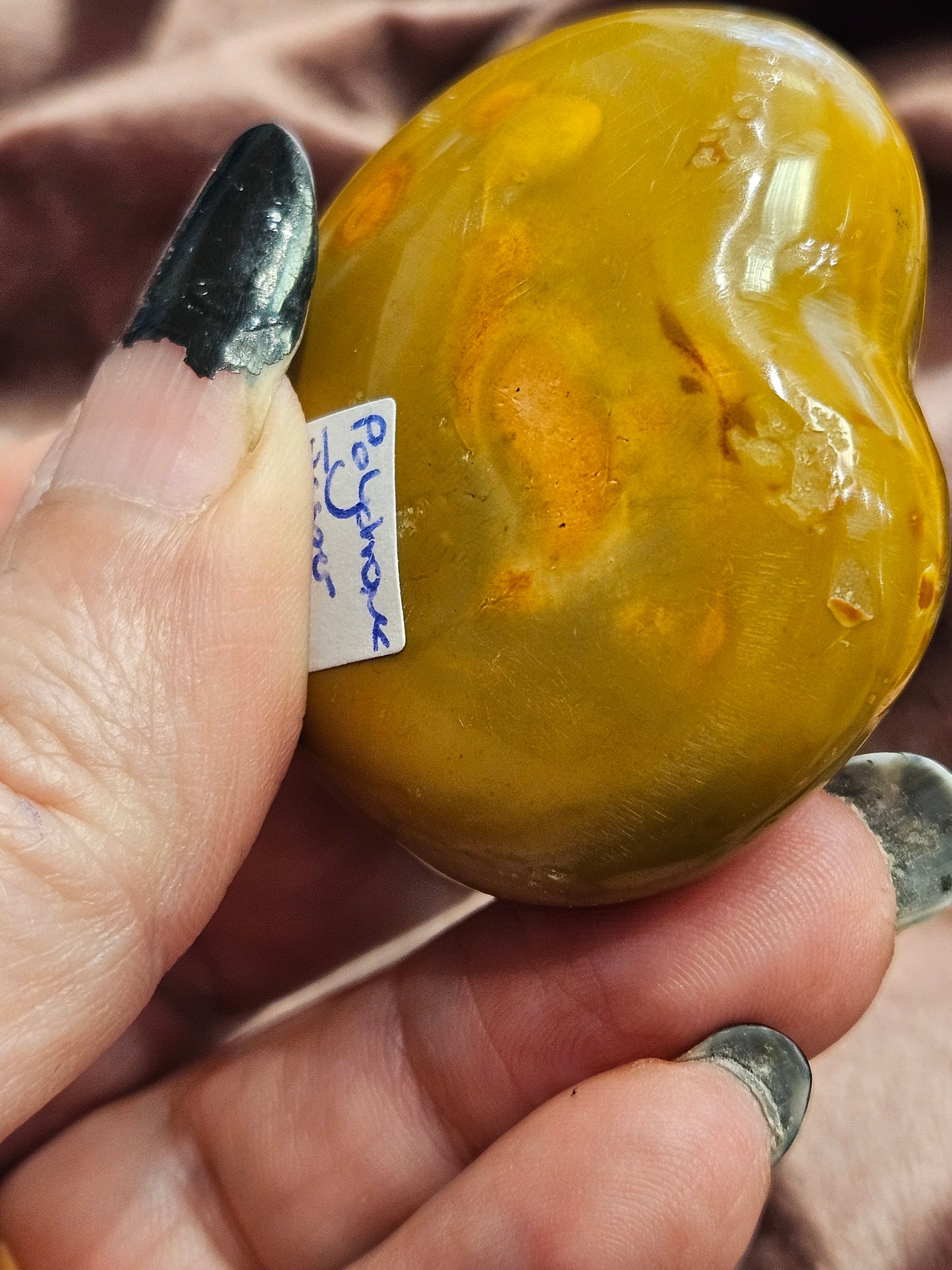 Polychrome Jasper Heart