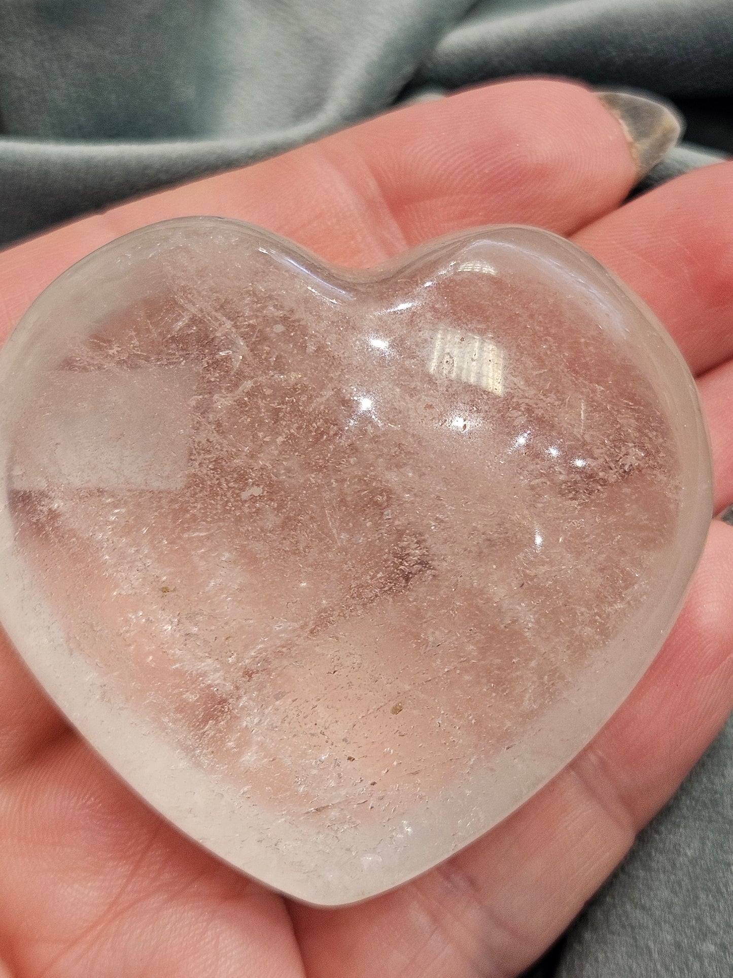 Quartz Puff Heart