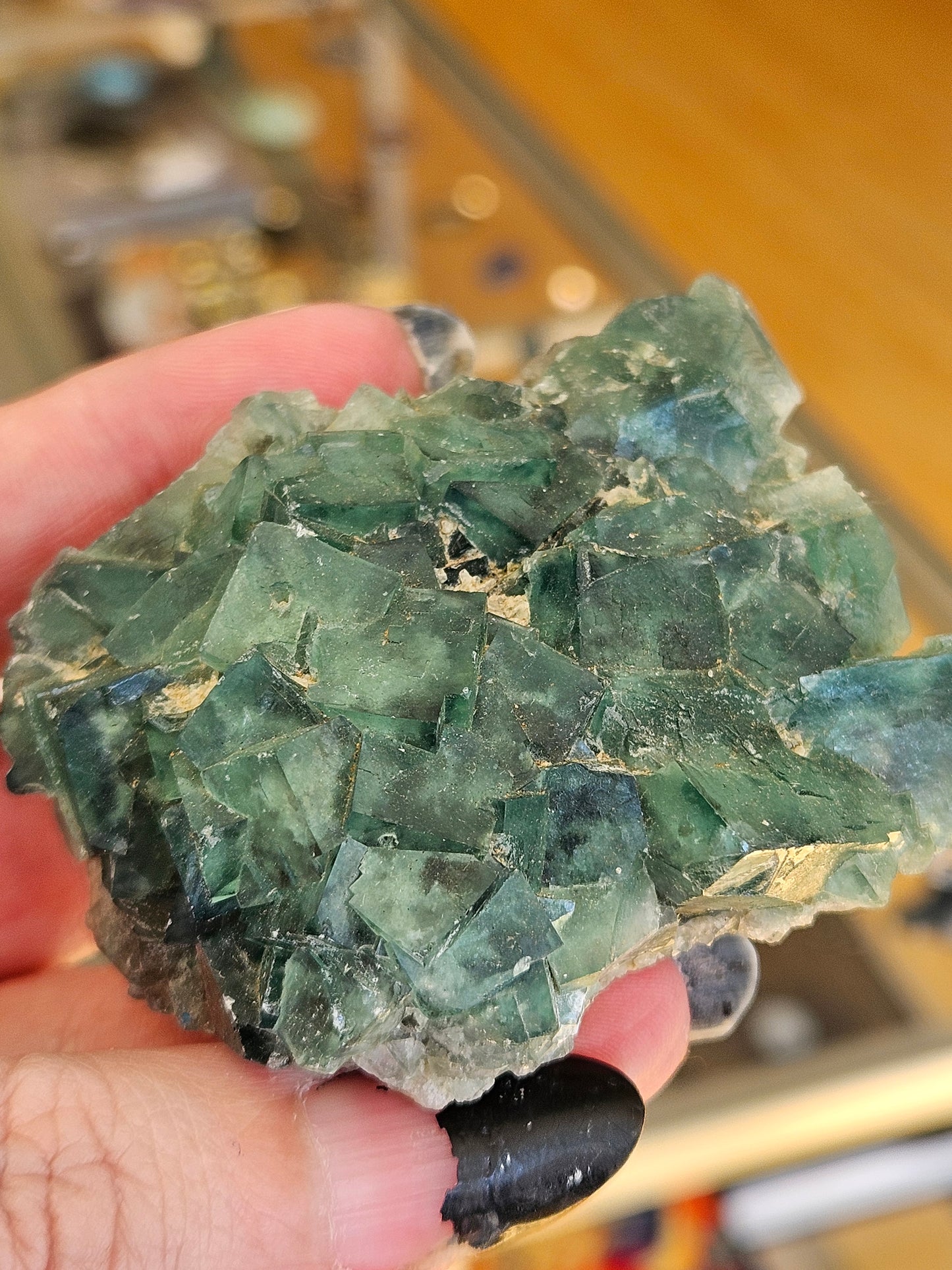 Raw Green Flourite