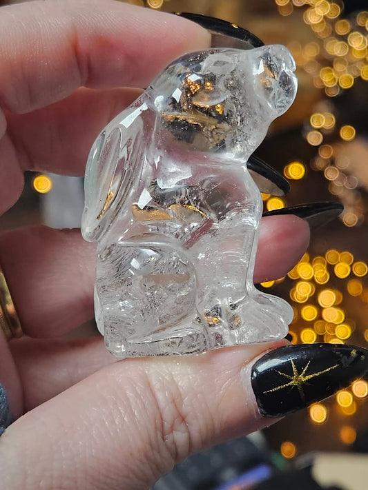 Quartz Moon Gazing Hare